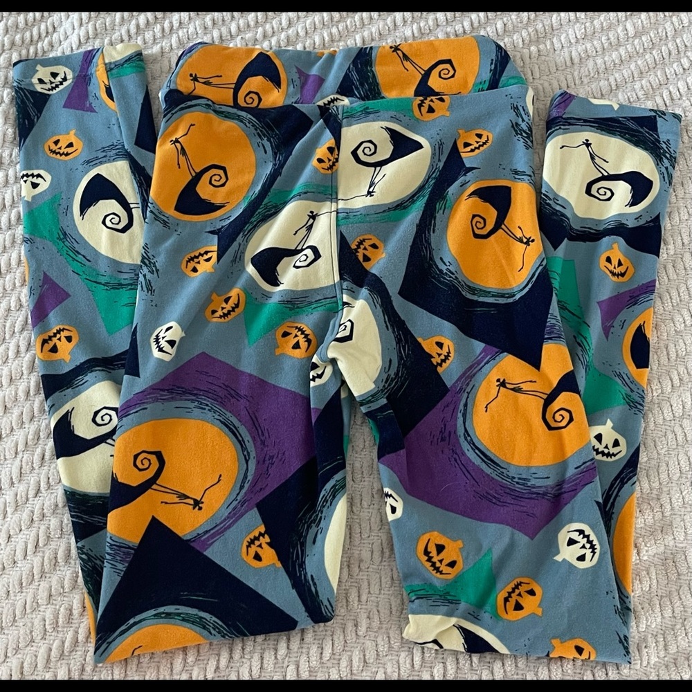 Girls Disney Nightmare Before Christmas LuLaRoe leggings